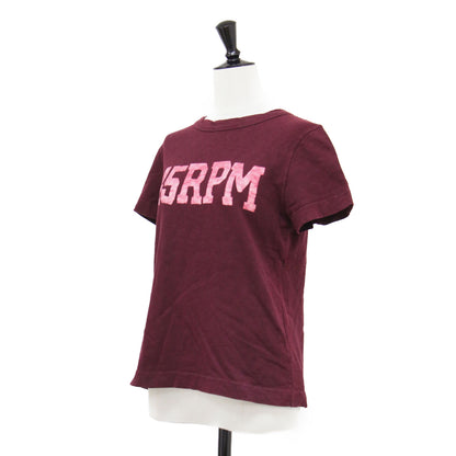 ロゴ プリント 半袖 Tシャツ / カットソー ハーフスリーブ クルーネック