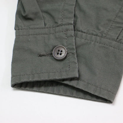 25春夏 コットン リネン ウェザーワッシャー フーデッド ジャケット / ブルゾン ショート丈 長袖 ワイド