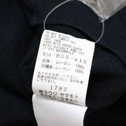 Ys テーラー東洋 25春夏 スカシャツ / SUKASHIRT シャツ 半袖 オープンカラー ドクロ 刺繍