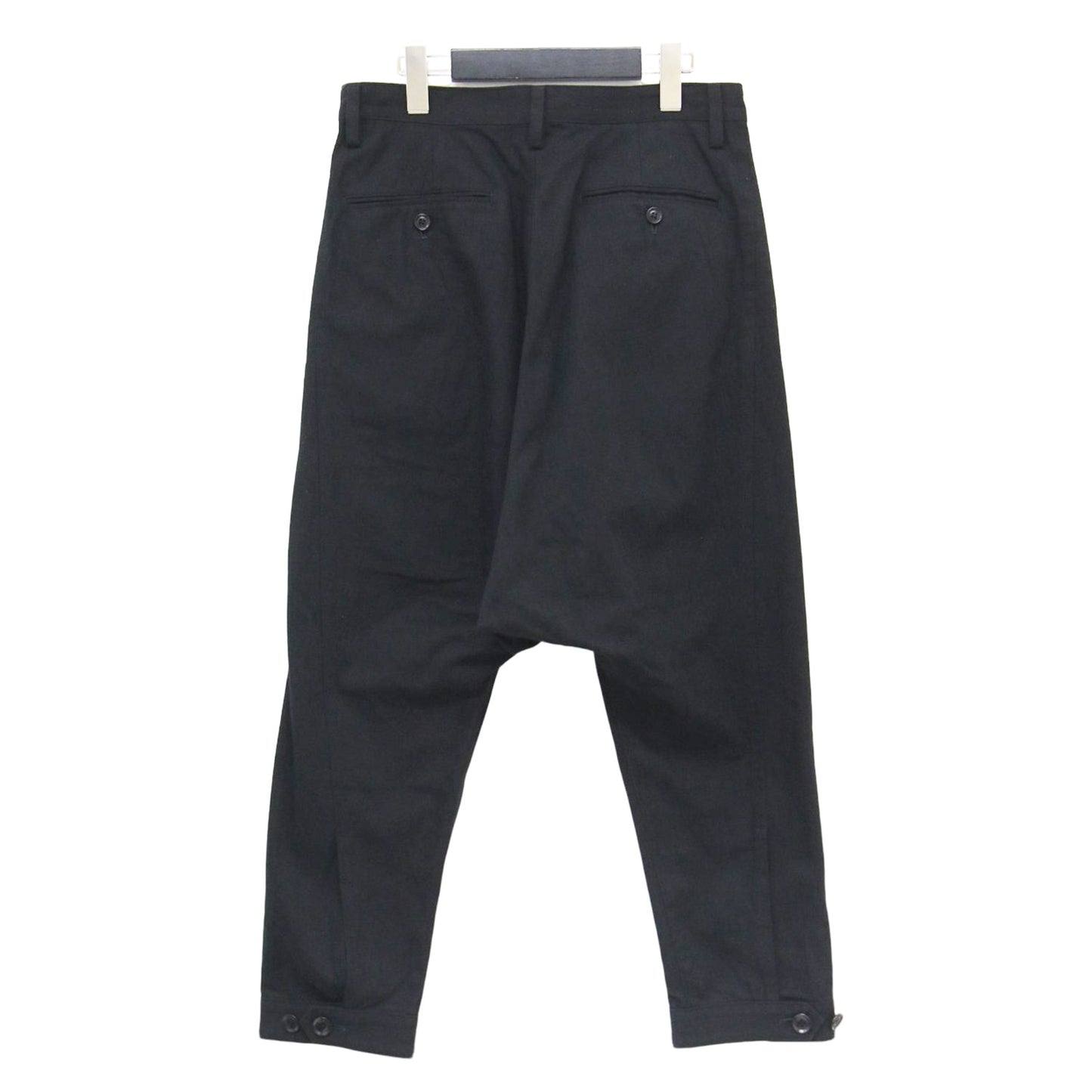 24春夏 Ys コットン ツイル サルエル パンツ / テーパード ハイウエスト
