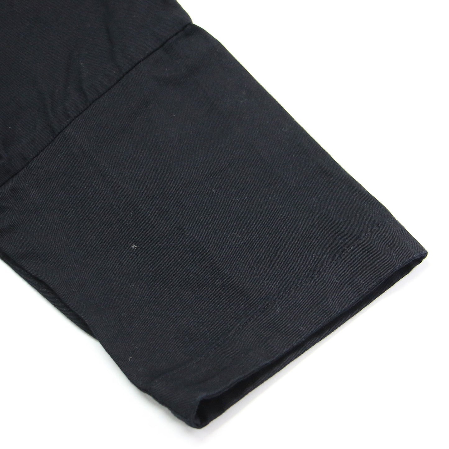 BORN PRODUCT 24秋冬 コットン ツイル ハーフスリーブ シャツワンピース / COTTON TWILL HALF SLEEVE SHIRT DRESS ミディ丈 半袖