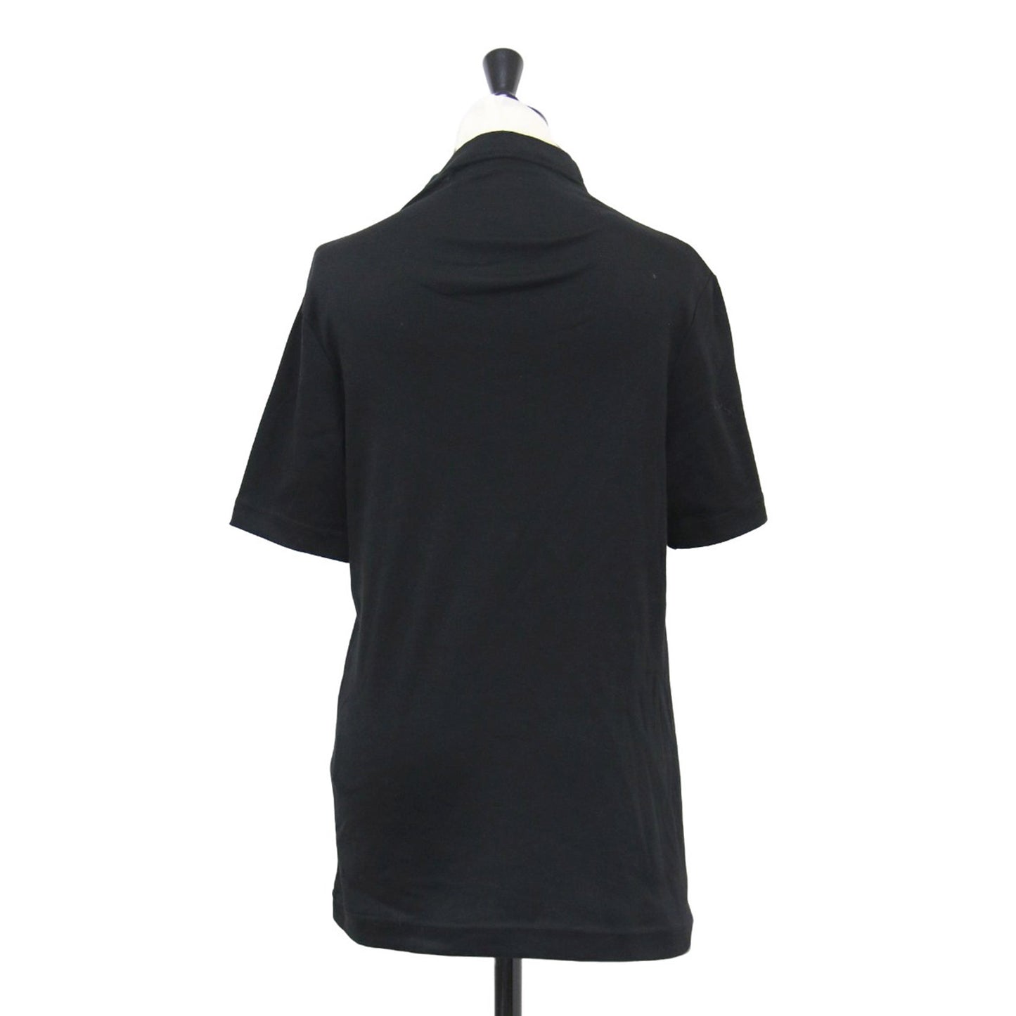 25春夏 Ys ハイネック レイヤード ハーフスリーブ Tシャツ / カットソー 半袖 バイカラー コットン