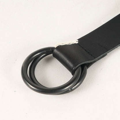 SYTE カウレザー ロング リング ベルト / COW LEATHER25MM LONG RING BELT 牛革