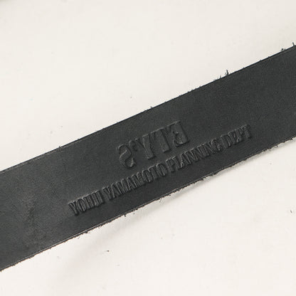 SYTE カウレザー ロング リング ベルト / COW LEATHER25MM LONG RING BELT 牛革