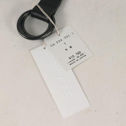 SYTE カウレザー ロング リング ベルト / COW LEATHER25MM LONG RING BELT 牛革