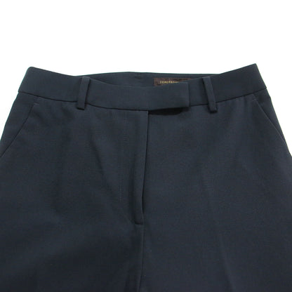 22春夏 ドレイピーオックス テーパード クロップド パンツ / スラックス センタープレス