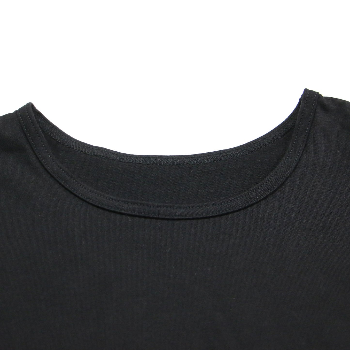 25春夏 ティアード キリカエ クルーネック Tシャツ / カットソー クルーネック ハーフスリーブ フリル コットン