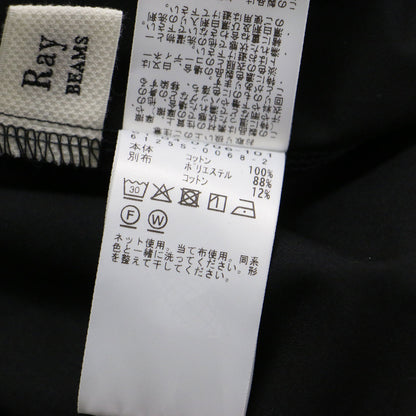 25春夏 ティアード キリカエ クルーネック Tシャツ / カットソー クルーネック ハーフスリーブ フリル コットン