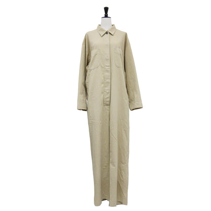 × Spick&Span 別注 25春夏 ジャンプスーツ / オールインワン パンツ 長袖 オーバーサイズ コットン