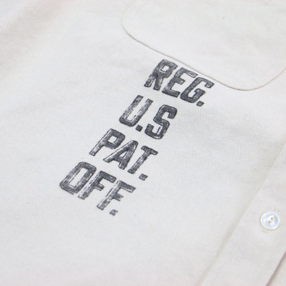 × JOURNAL STANDARD relume 別注 22秋冬 ハンドプリント シャツ / ジャケット 長袖 オーバーサイズ レタリング 厚手 コットン