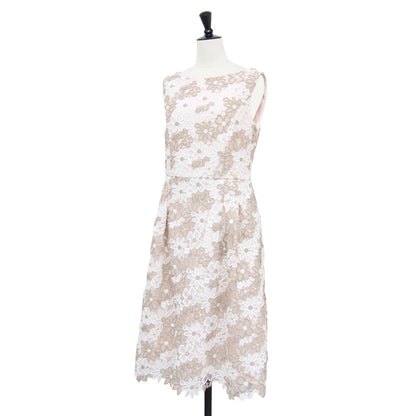 22秋冬 エターナルビューティー ドレス / ETERNAL BEAUTY ワンピース ノースリーブ ボートネック レース