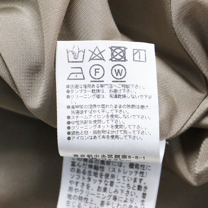 サイドギャザー ドレス / ワンピース ミディ丈 ノースリーブ ボートネック フレア