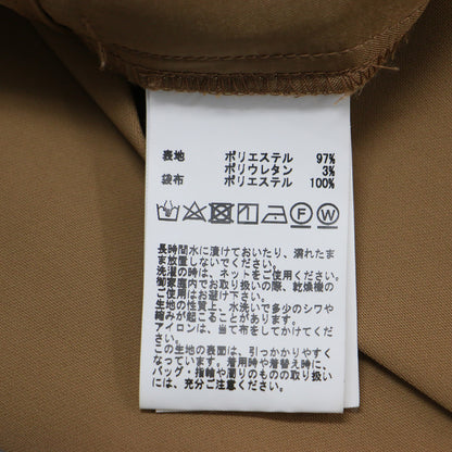 24秋冬 ハイウエスト テーパード パンツ / スラックス センタープレス ストレッチ