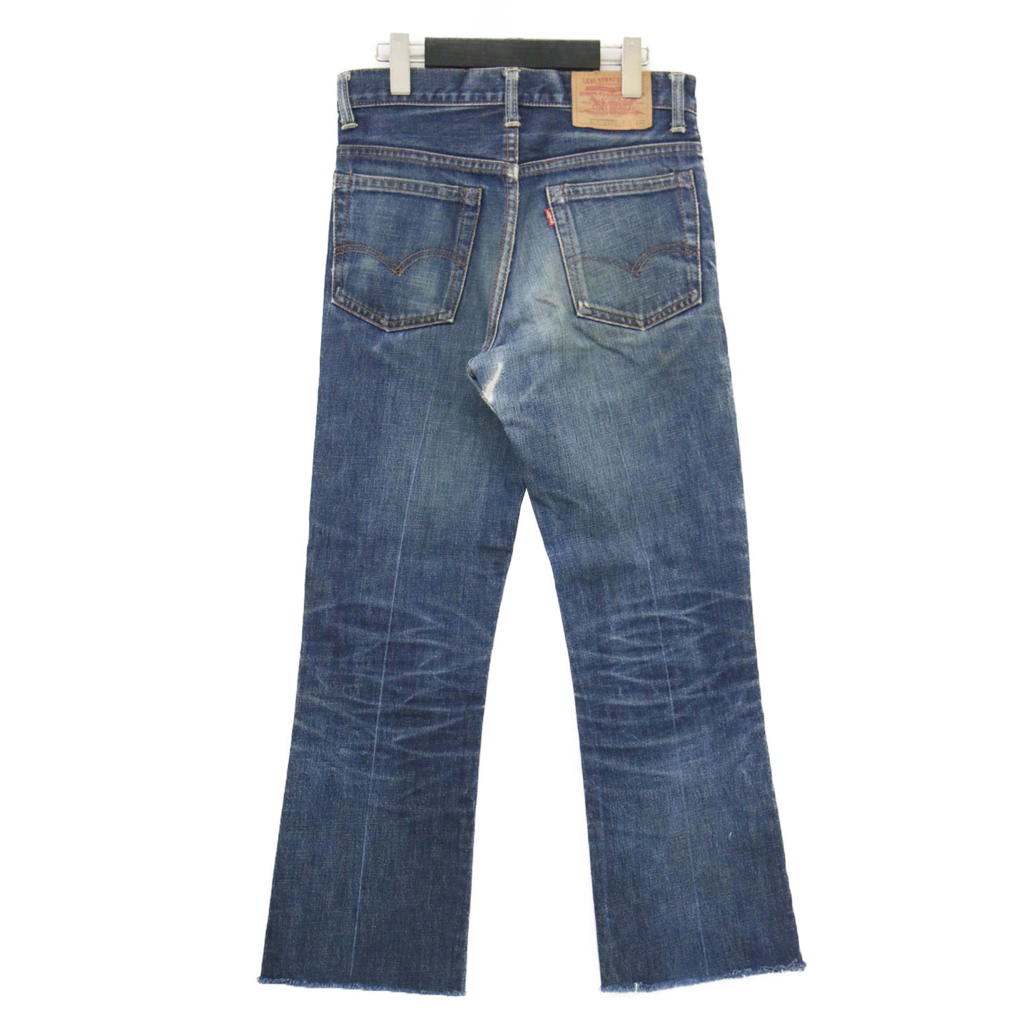Levis リメイク カットオフ デニムパンツ / ジーンズ セミフレア リーバイス