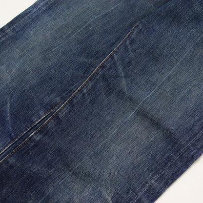 Levis リメイク カットオフ デニムパンツ / ジーンズ セミフレア リーバイス