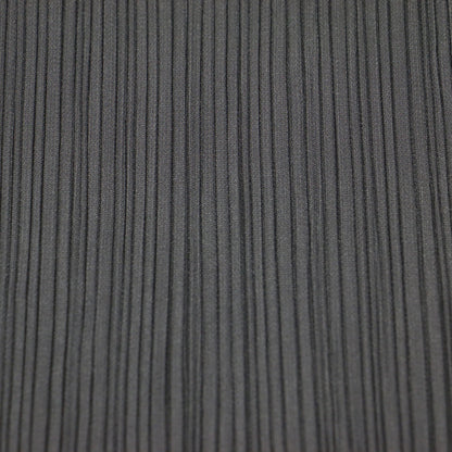 プリーツ ハイネック ノースリーブ ワンピース / ロング Iライン