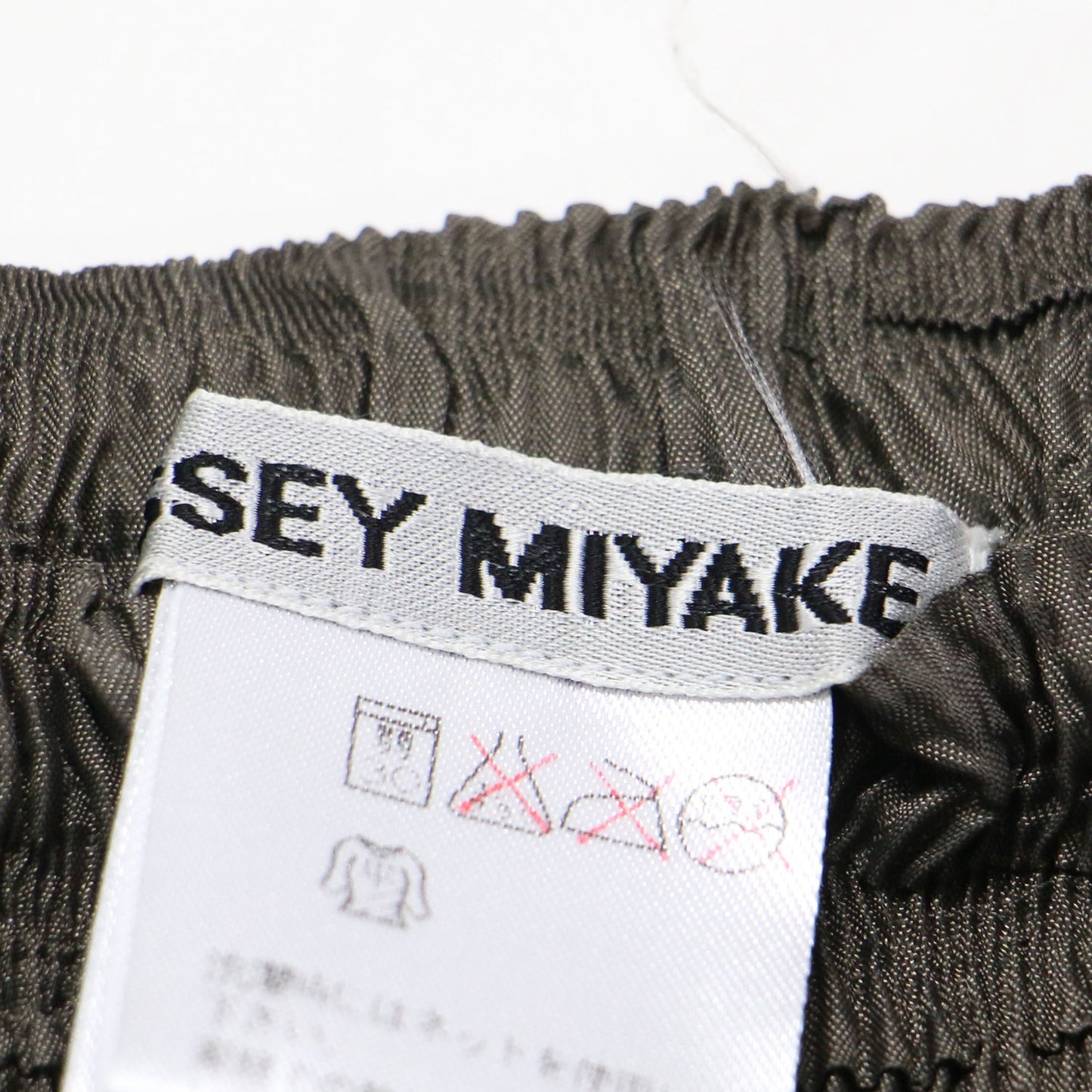 プリーツ シャーリング ミディ スカート / Aライン ウエストゴム