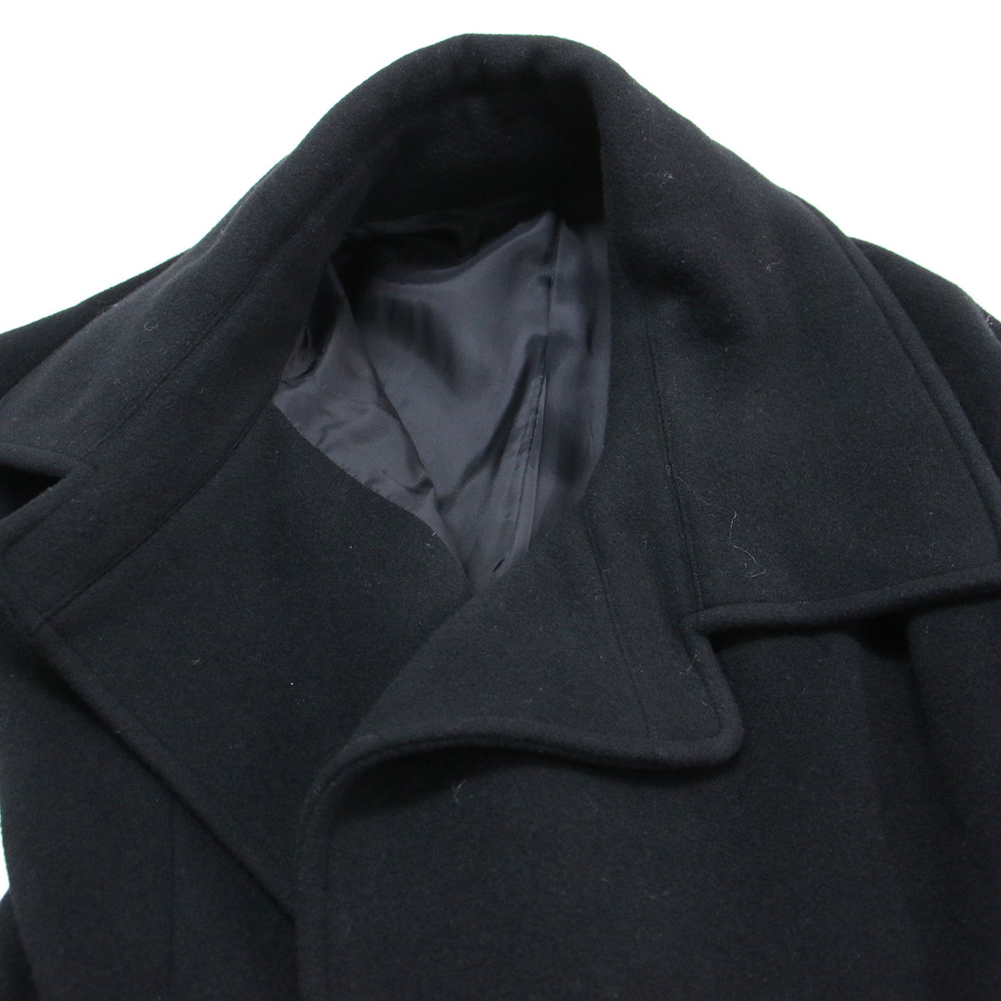 ウール ラップ ロング コート FJ-C21-540 / マキシ丈 テーラードカラー