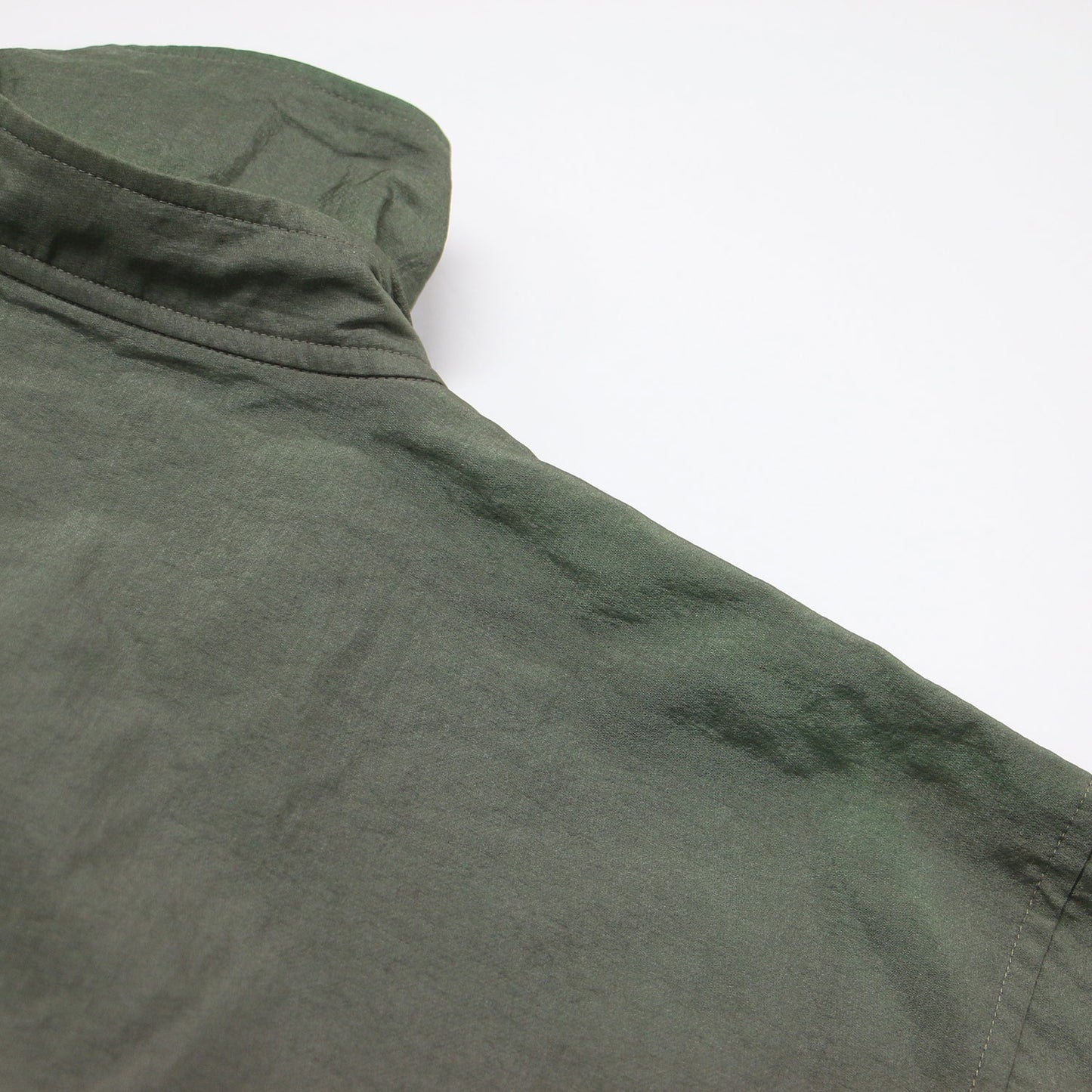 イカコート 80s 筆タグ JG63617 / ロング スタンドカラー ドルマンスリーブ コットン ナイロン