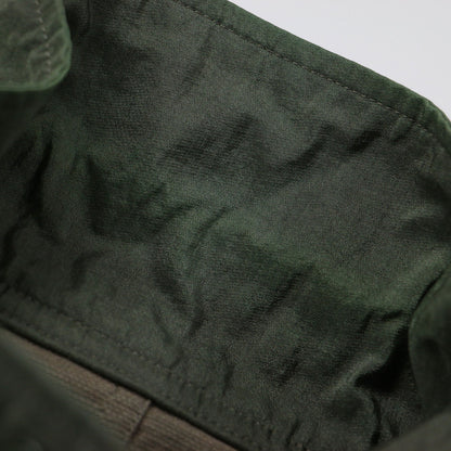 イカコート 80s 筆タグ JG63617 / ロング スタンドカラー ドルマンスリーブ コットン ナイロン