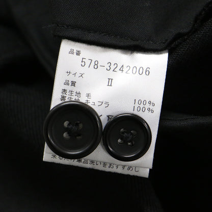 23秋冬 ウール ギャバジン トラウザーズ / WOOL GABARDINE TROUSERS パンツ ワイド タック ハイウエスト