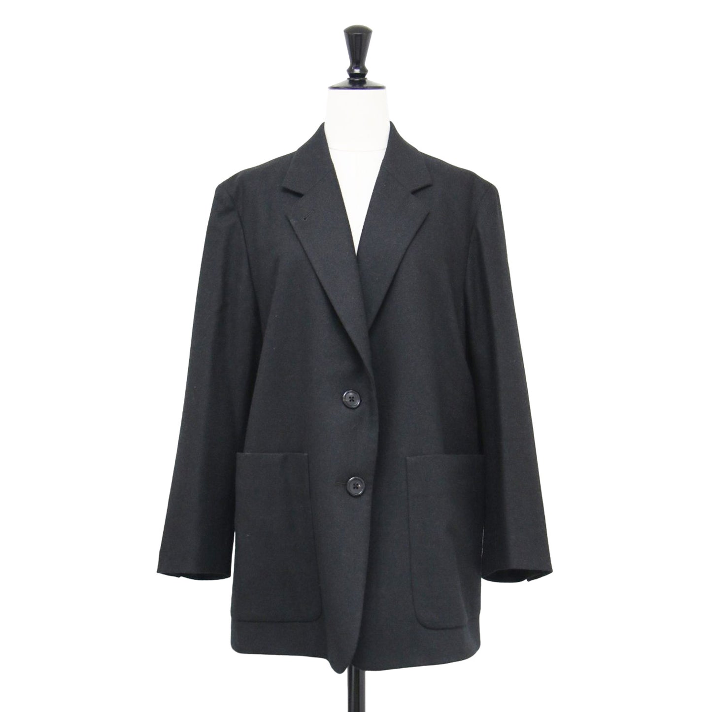 × FOX BROTHERS 23秋冬 ウール フランネル テーラード ジャケット / FLANNEL ブレザー シングル
