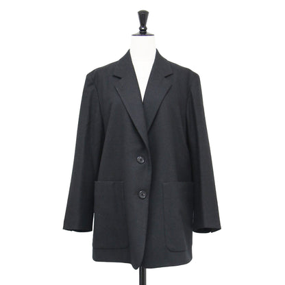 × FOX BROTHERS 23秋冬 ウール フランネル テーラード ジャケット / FLANNEL ブレザー シングル