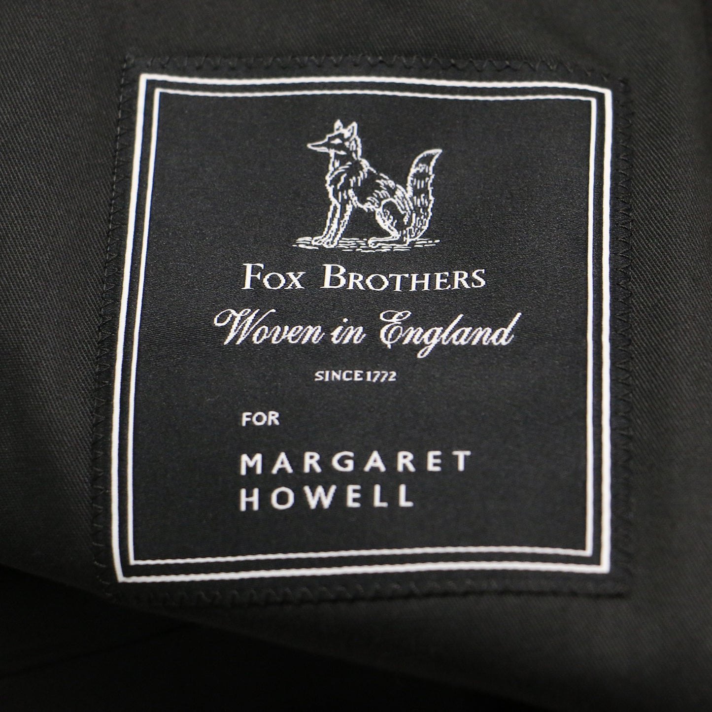 × FOX BROTHERS 23秋冬 ウール フランネル テーラード ジャケット / FLANNEL ブレザー シングル