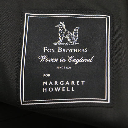 × FOX BROTHERS 23秋冬 ウール フランネル テーラード ジャケット / FLANNEL ブレザー シングル