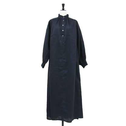 × Ron Herman 24春夏 カフタン ドレス / Kaftan Dress ワンピース 長袖 スタンドカラー ボリュームスリーブ ギャザー