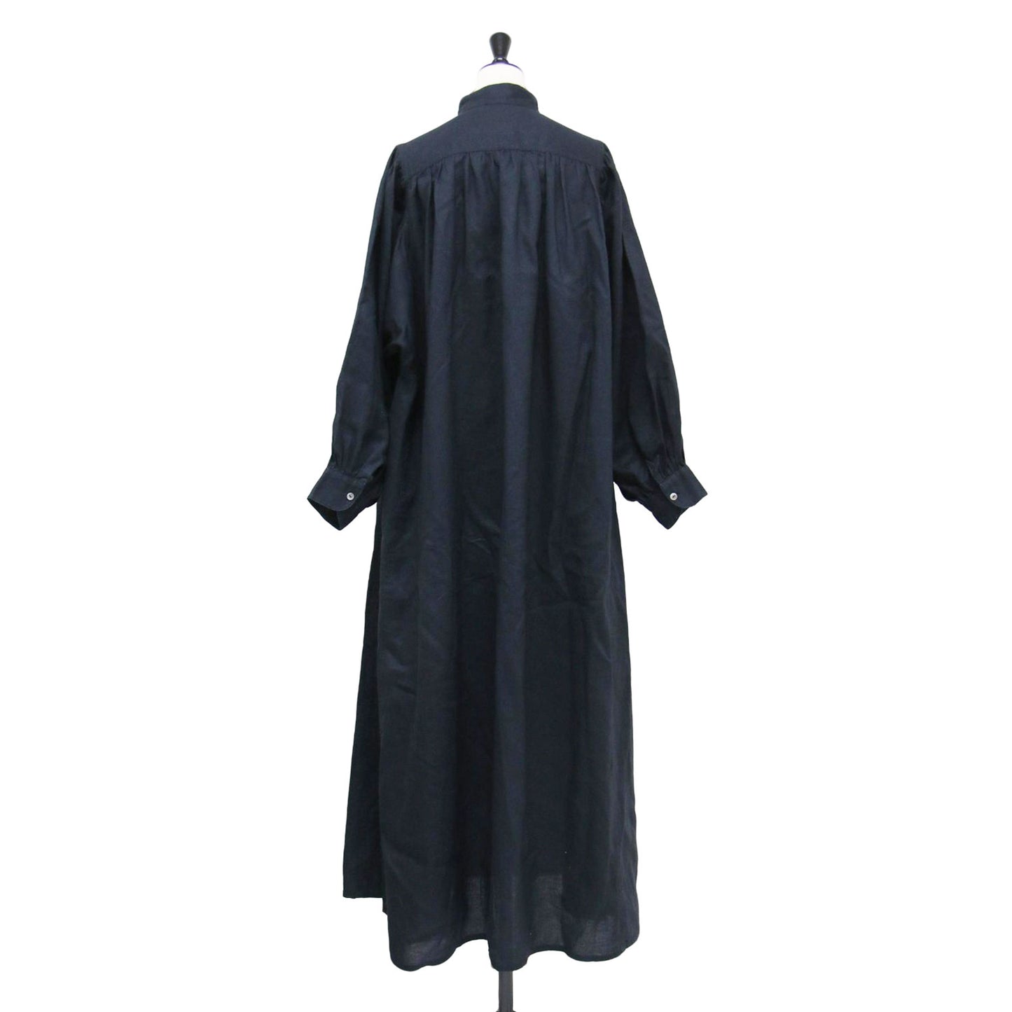 × Ron Herman 24春夏 カフタン ドレス / Kaftan Dress ワンピース 長袖 スタンドカラー ボリュームスリーブ ギャザー