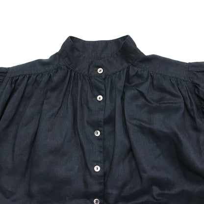 × Ron Herman 24春夏 カフタン ドレス / Kaftan Dress ワンピース 長袖 スタンドカラー ボリュームスリーブ ギャザー