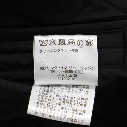 20秋冬 ノーカラー キルティング ジャケット / Spica Salim コート 長袖 Aライン 中わた オーバーサイズ