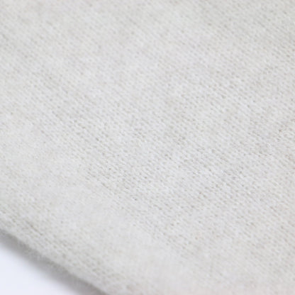 22秋冬 ウール フォックス クルーネック ニット / セーター プルオーバー 長袖