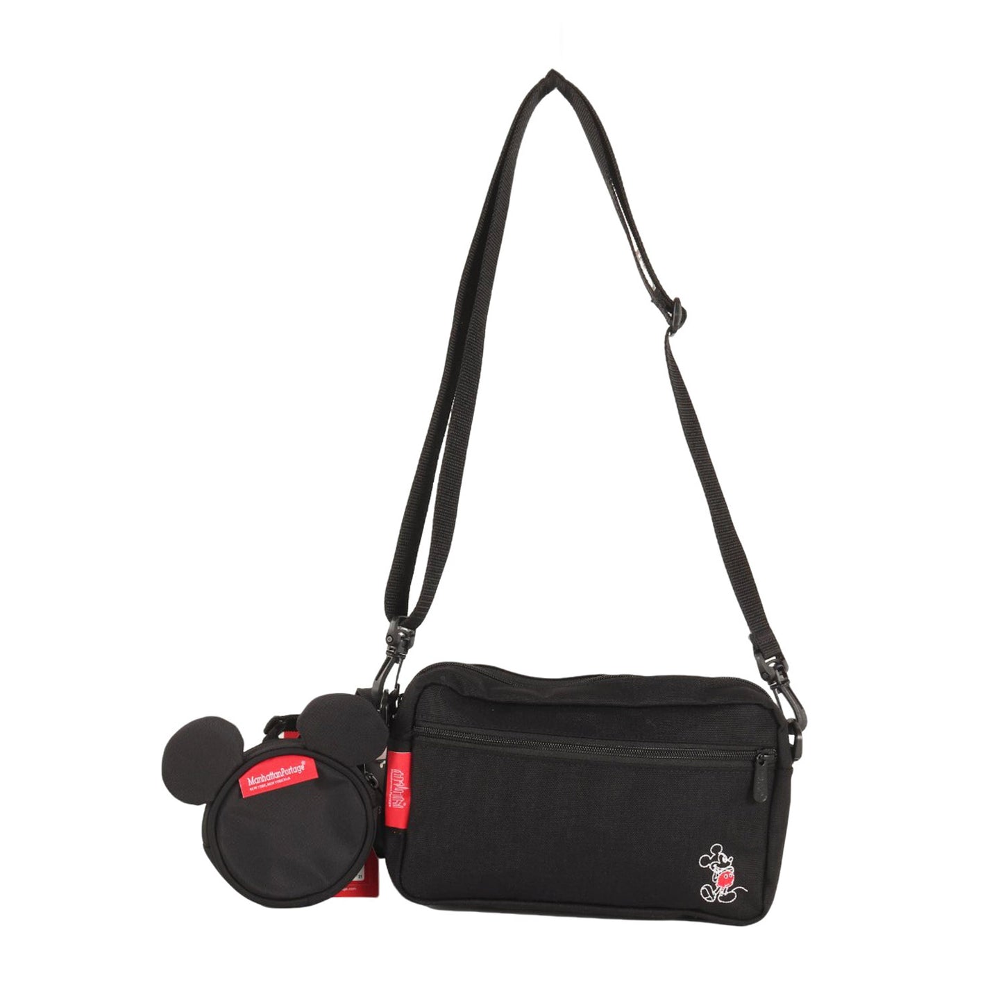 × Disney ミッキーマウス コレクション ジョガー バッグ / ショルダーバッグ 斜め掛け コーデュラナイロン