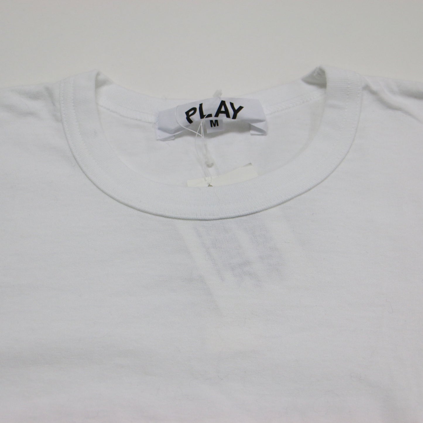 ハート ロゴ プリント 長袖 Tシャツ / カットソー クルーネック ロングスリーブ コットン