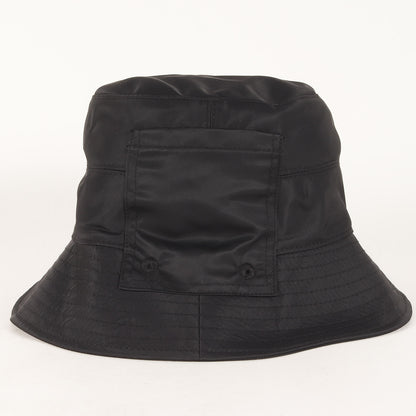 ナイロン バケットハット / DECK 帽子 サテン 撥水素材