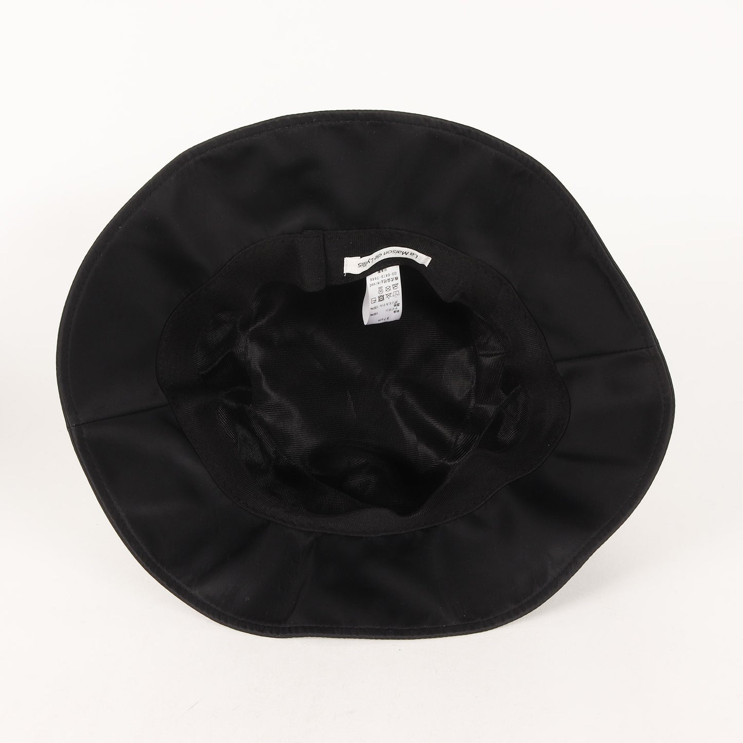 ナイロン バケットハット / DECK 帽子 サテン 撥水素材