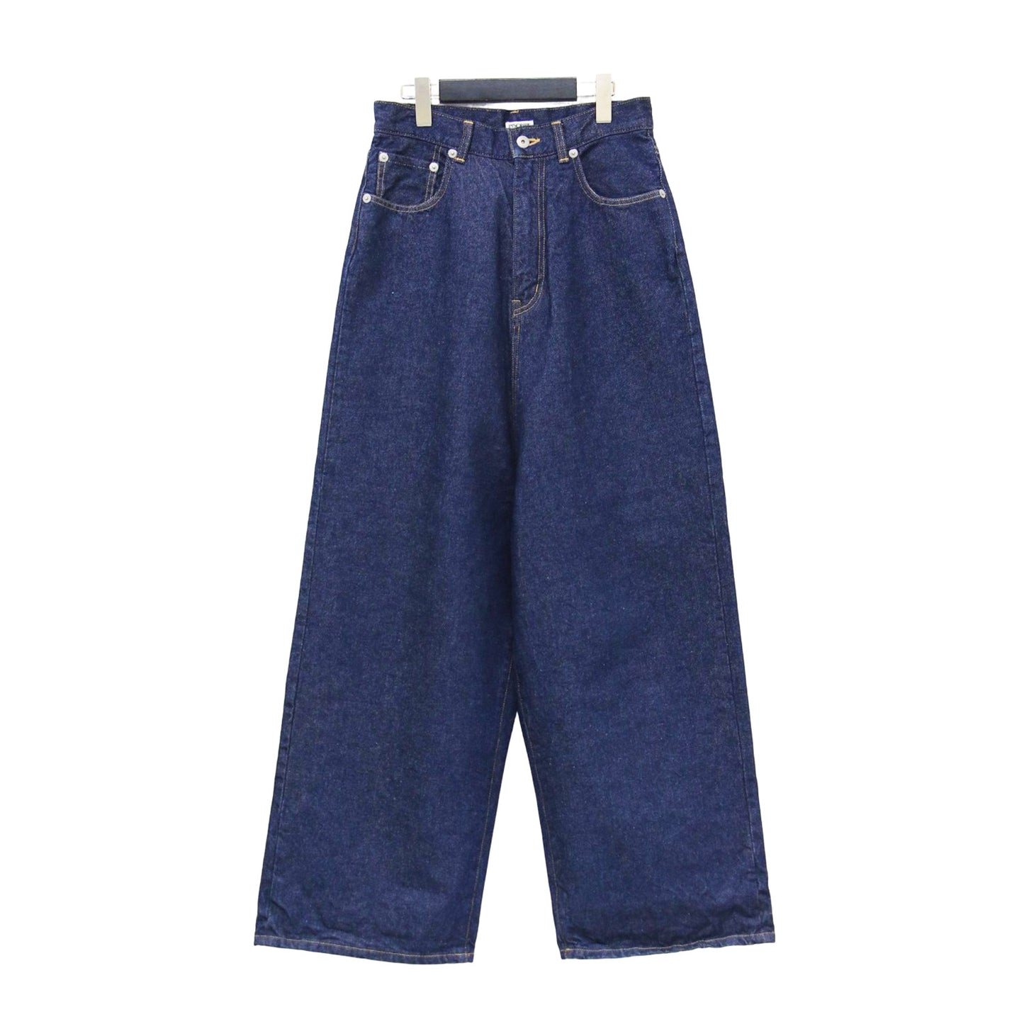 24春夏 ルーズフィット デニム パンツ / Denim Loose Fit Pants ワイド ハイウエスト コットン