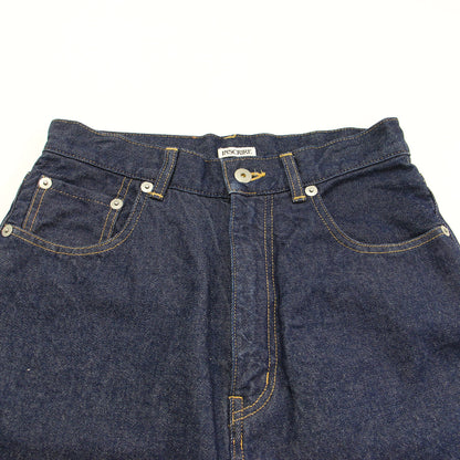24春夏 ルーズフィット デニム パンツ / Denim Loose Fit Pants ワイド ハイウエスト コットン