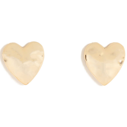× Lani Couture ハートモチーフ ピアス / Solid Heart ロゴ 刻印