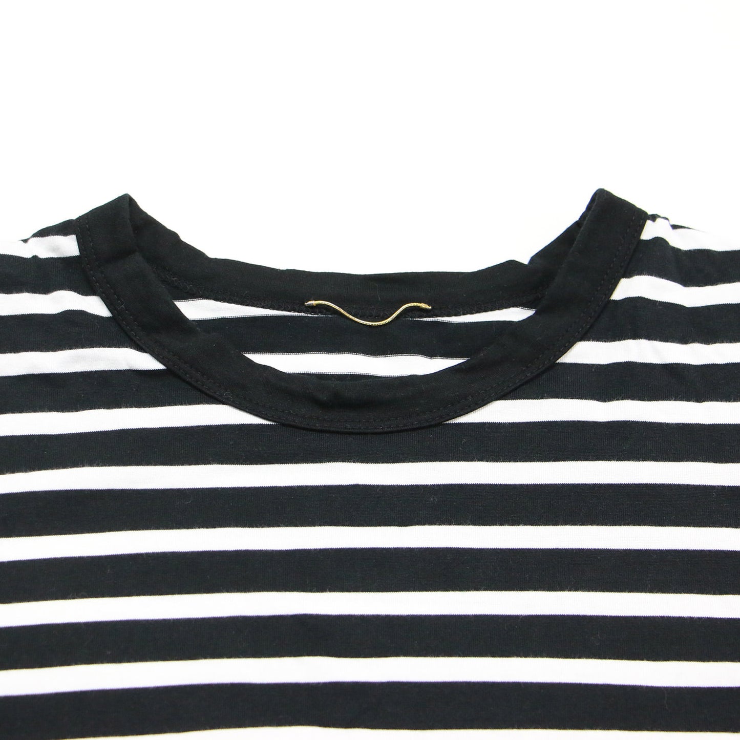 21秋冬 ボーダー ロングスリーブ Tシャツ / COCO Stripe カットソー クルーネック コンパクト コットン