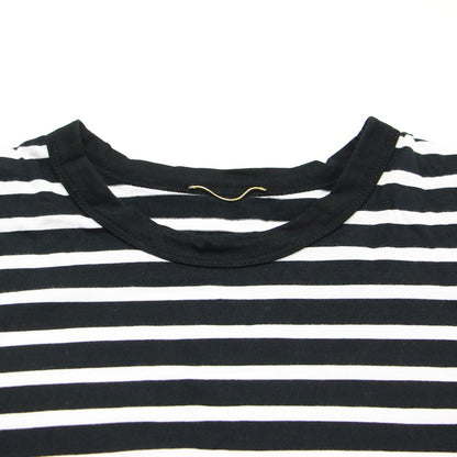 21秋冬 ボーダー ロングスリーブ Tシャツ / COCO Stripe カットソー クルーネック コンパクト コットン