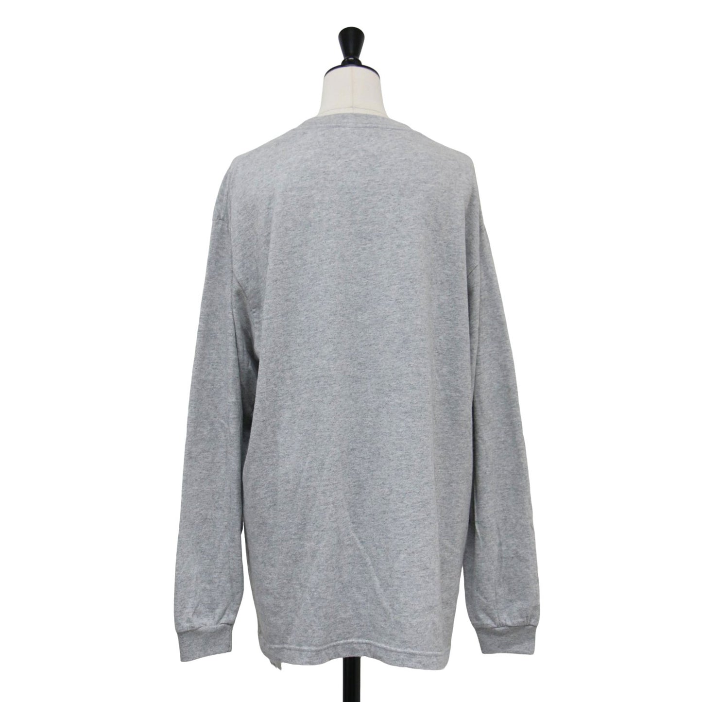 23秋冬 ロゴ プリント ロングスリーブ Tシャツ / カットソー クルーネック オーバーサイズ