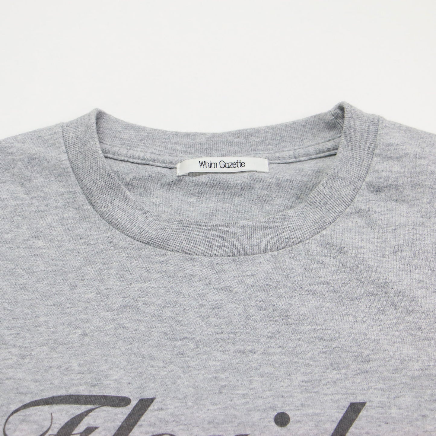 23秋冬 ロゴ プリント ロングスリーブ Tシャツ / カットソー クルーネック オーバーサイズ