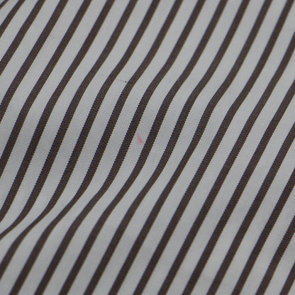 × THE ACADEMY NEW YORK 別注 21秋冬 ロゴ 刺繍 ストライプ シャツワンピース / shirt dress 長袖 ロング丈 スリット コットン