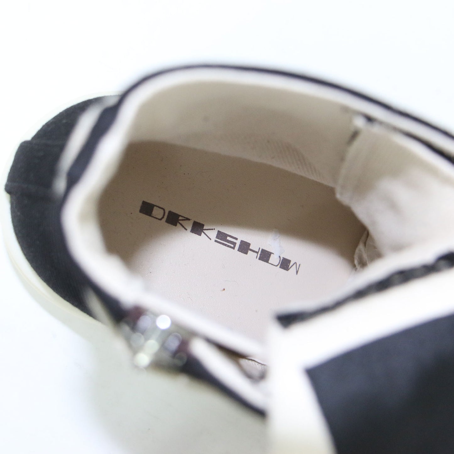 DRKSHDW 25春夏 ハイカット スニーカー / SNEAKS レースアップ フラット キャンバス