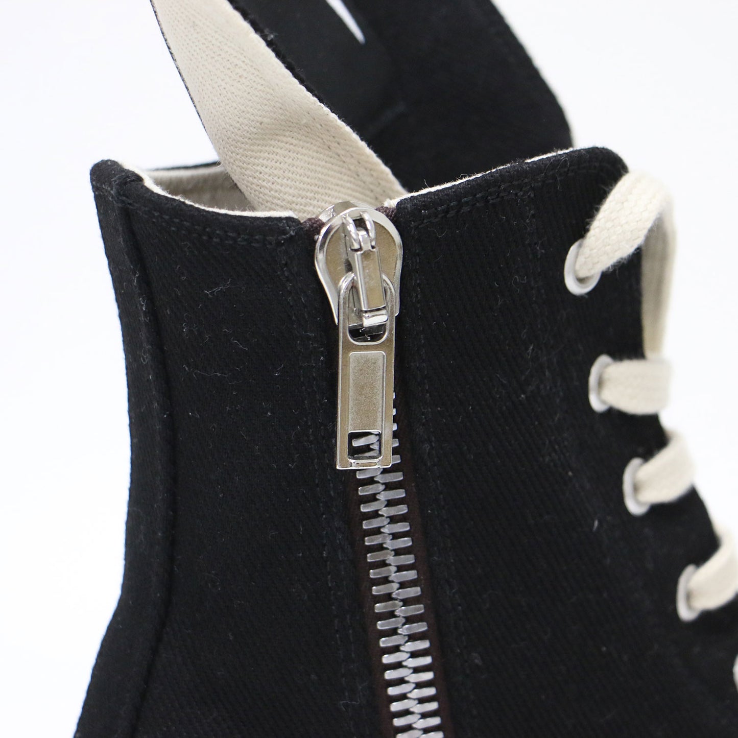 DRKSHDW 25春夏 ハイカット スニーカー / SNEAKS レースアップ フラット キャンバス