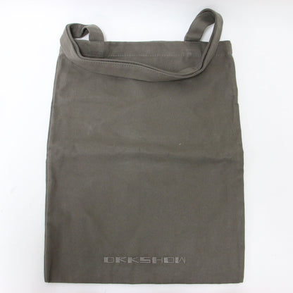 DRKSHDW 25春夏 ハイカット スニーカー / SNEAKS レースアップ フラット キャンバス