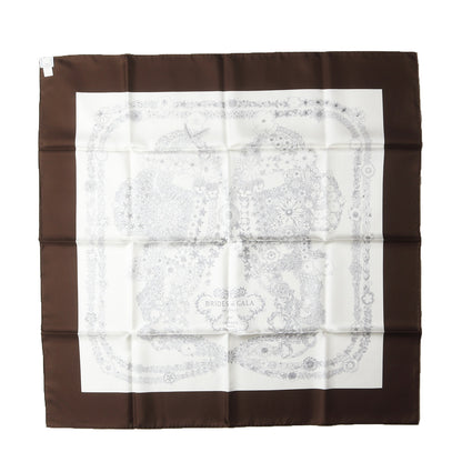 25春夏 カレ 90 ブリッド・ドゥ・ガラ・アン・フルール / スカーフ 大判 フラワープリント シルク